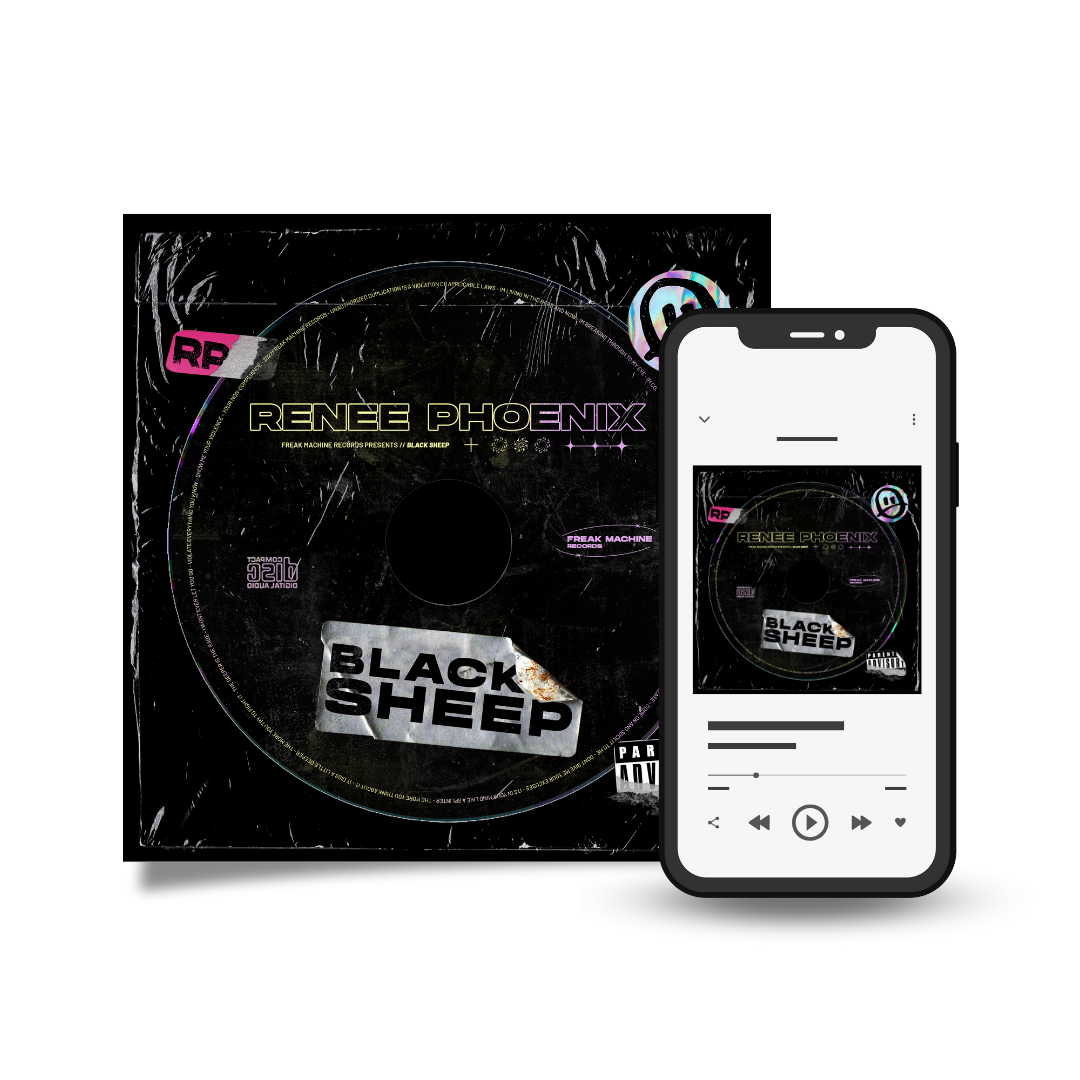 Renee Phoenix - Black Sheep digital download featuring the full album for fans to enjoy. Instant access to high-quality music from Renee Phoenix for streaming or offline listening.